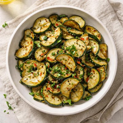 Courgette saltata in padella