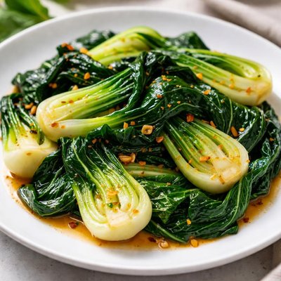 Stir fried bok choy