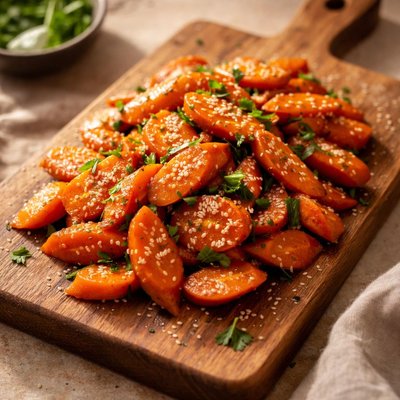 Stir fried carrot
