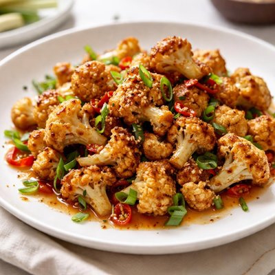Stir fried cauliflower