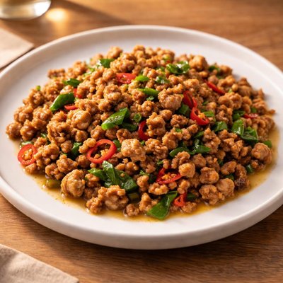 炒瘦肉末