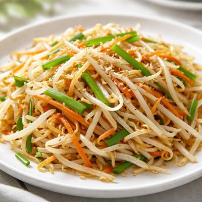 Stir fry bean sprout