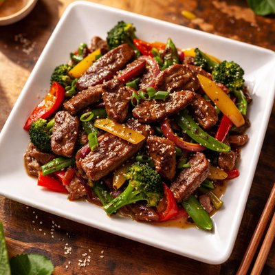 Stir fry beef
