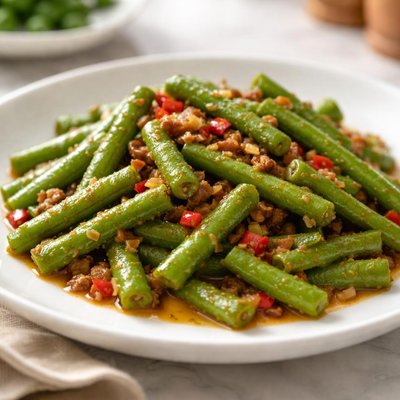 Stir fry long bean