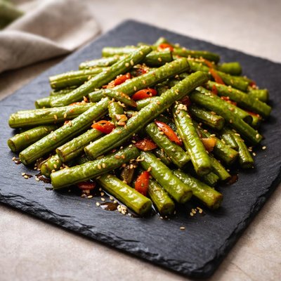 Stir fry long beans