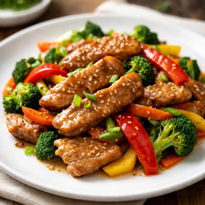 Stir fry pork