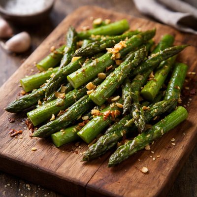 Stirfried asparagus
