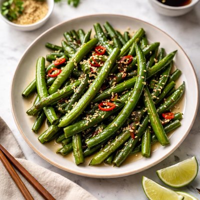 Stirfry green beans