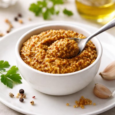 Stone ground mustard