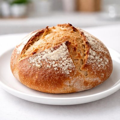 pão de pedra assado