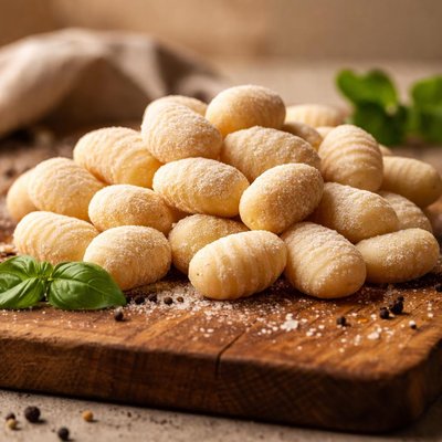 Store-bought gnocchi