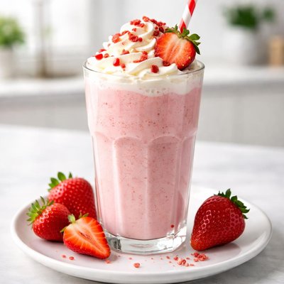 Straberry milkshake