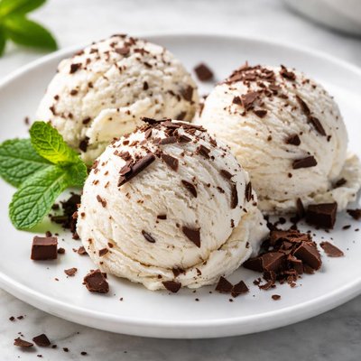 Stracciatella-Eis