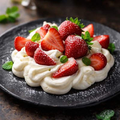 Strawberries and cream