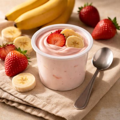 Strawberry banana yoplait