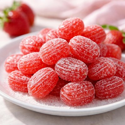Strawberry candy