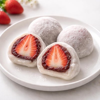 Strawberry daifuku