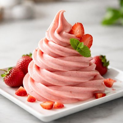 Strawberry dole whip