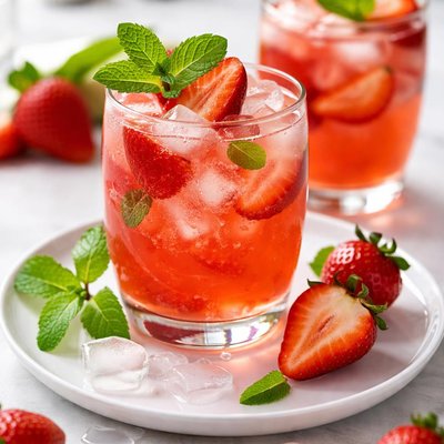 Strawberry drink