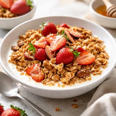 Strawberry granola