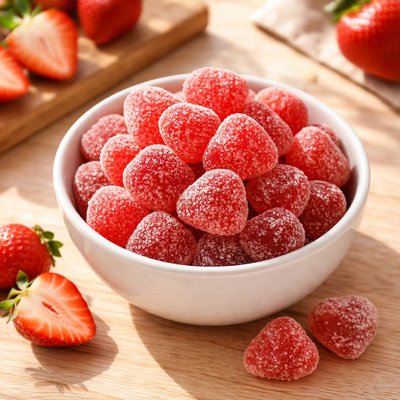 Strawberry gummy