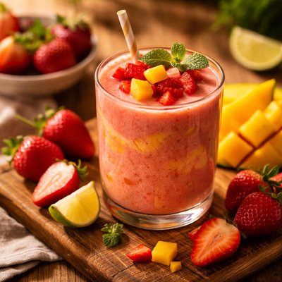 Strawberry mango mix
