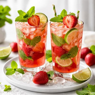 Strawberry mojito