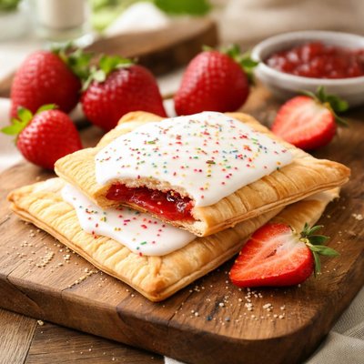 Strawberry pop tart