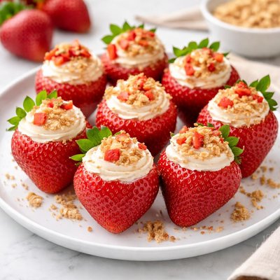 Strawberry poppers