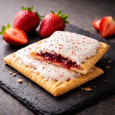 Strawberry poptart