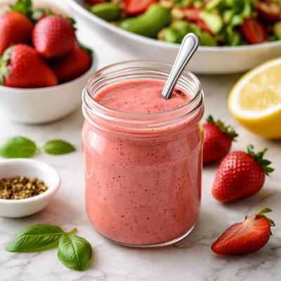 Strawberry salad dressing