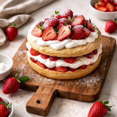 Strawberry short cake