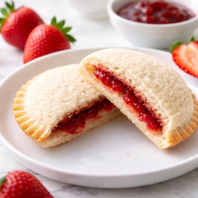 Strawberry uncrustable