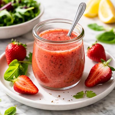 Strawberry vinaigrette