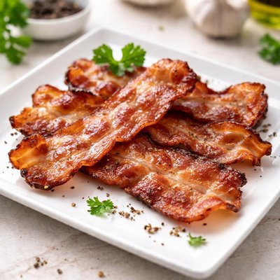 lardon fumé en tranches