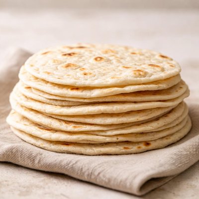 Street flour tortilla