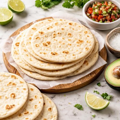 Street taco flour tortillas
