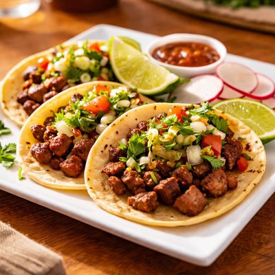 Street taco tortilla