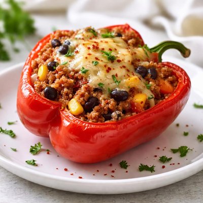 Stuffed bell pepper