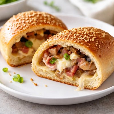 Stuffed bread roll