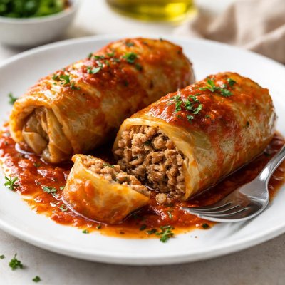 Stuffed cabbage roll