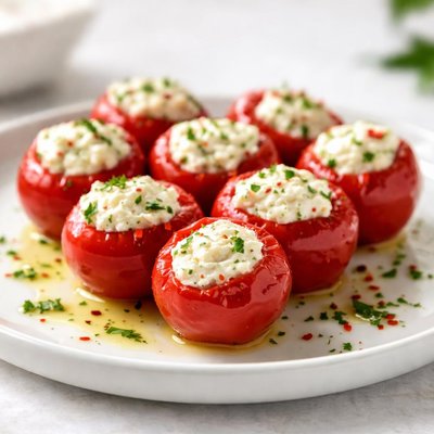 Gefüllte Kirschpaprika