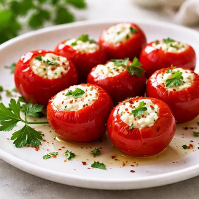 Stuffed cherry peppers