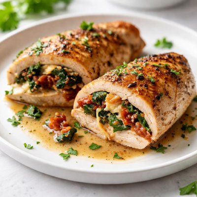 Stuffed chicken