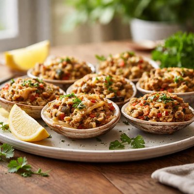 Stuffed clams