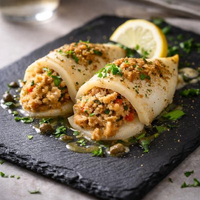 Stuffed flounder