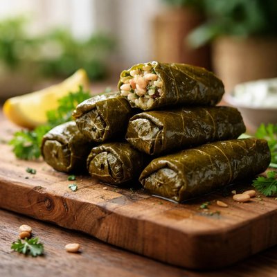 Stuffed grapeleaves