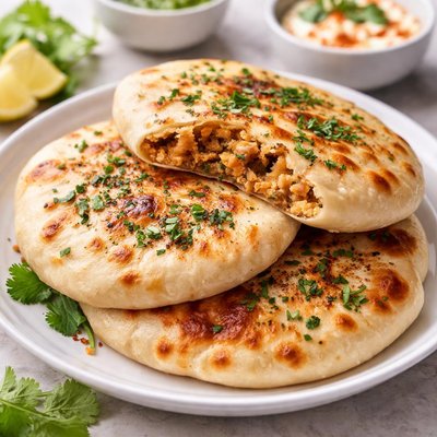 Stuffed kulcha