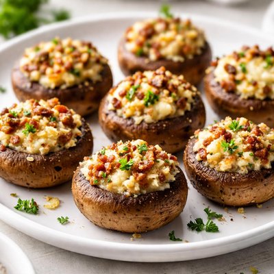 Stuffed mushrooms