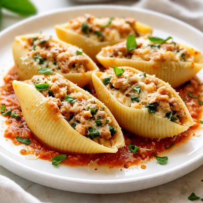 Stuffed pasta shells